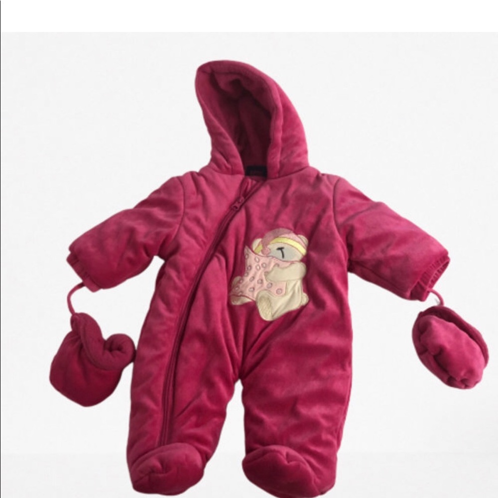 Sweet & Soft Baby Snowsuit  jumper 0-3m